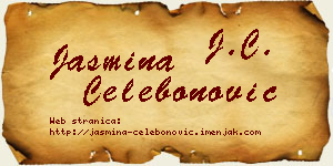 Jasmina Čelebonović vizit kartica